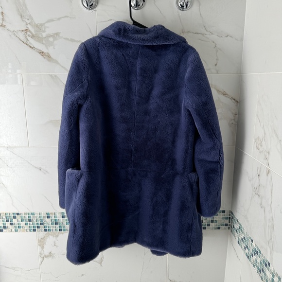 NWT - REVOLVE - EAVES | MIA COAT IN BLUE STEEL - Picture 5 of 8